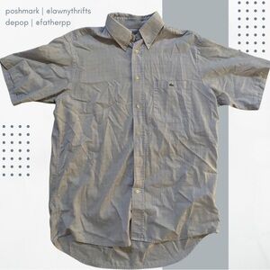 Lacoste Men's sz 40 Button Down Shirt